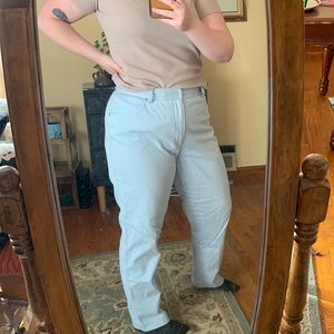 Pale blue pants size 14